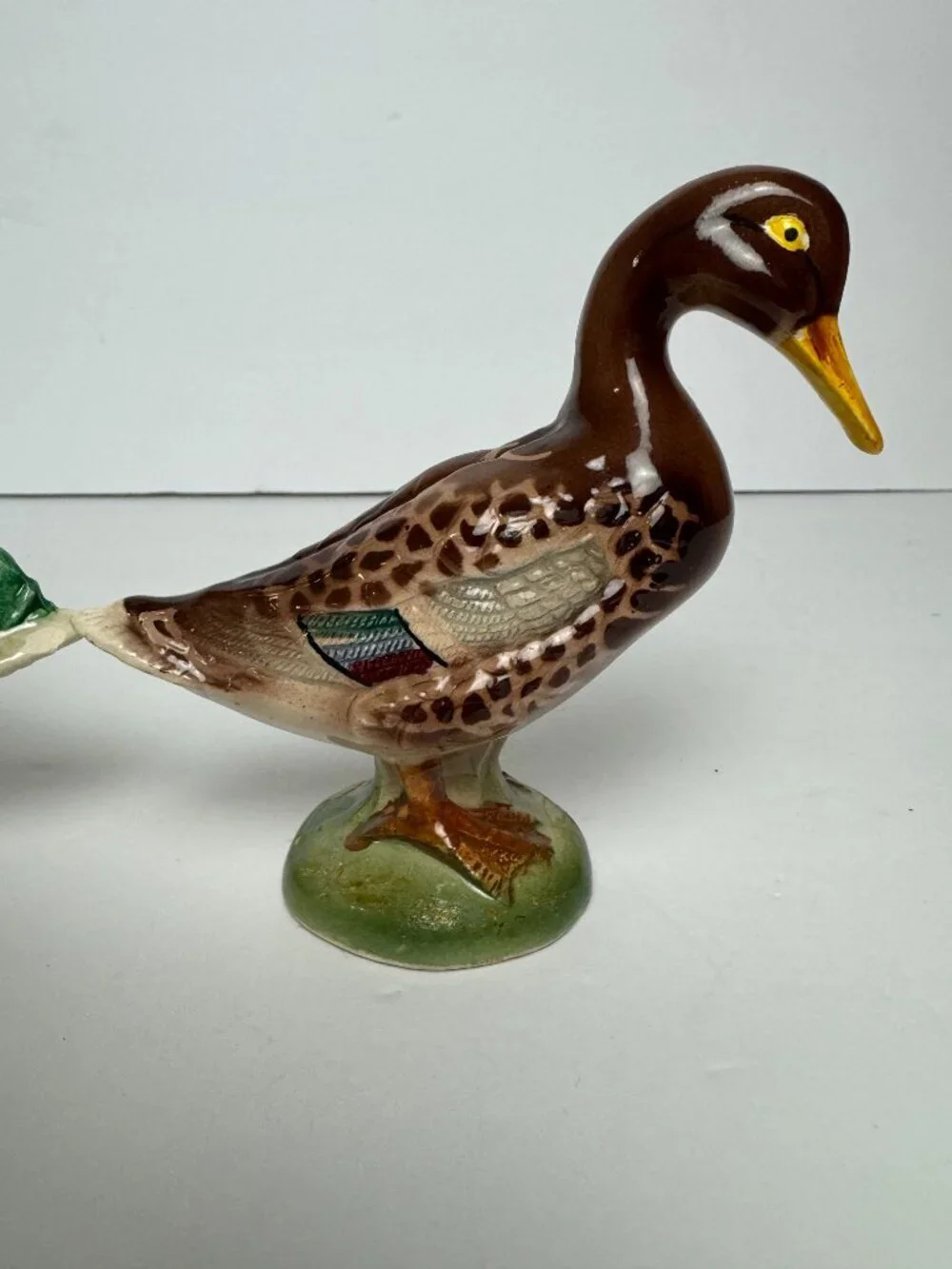 Vintage THAMES  Set of 2 Mallard Duck Ceramic Glazed Collectible Hunting